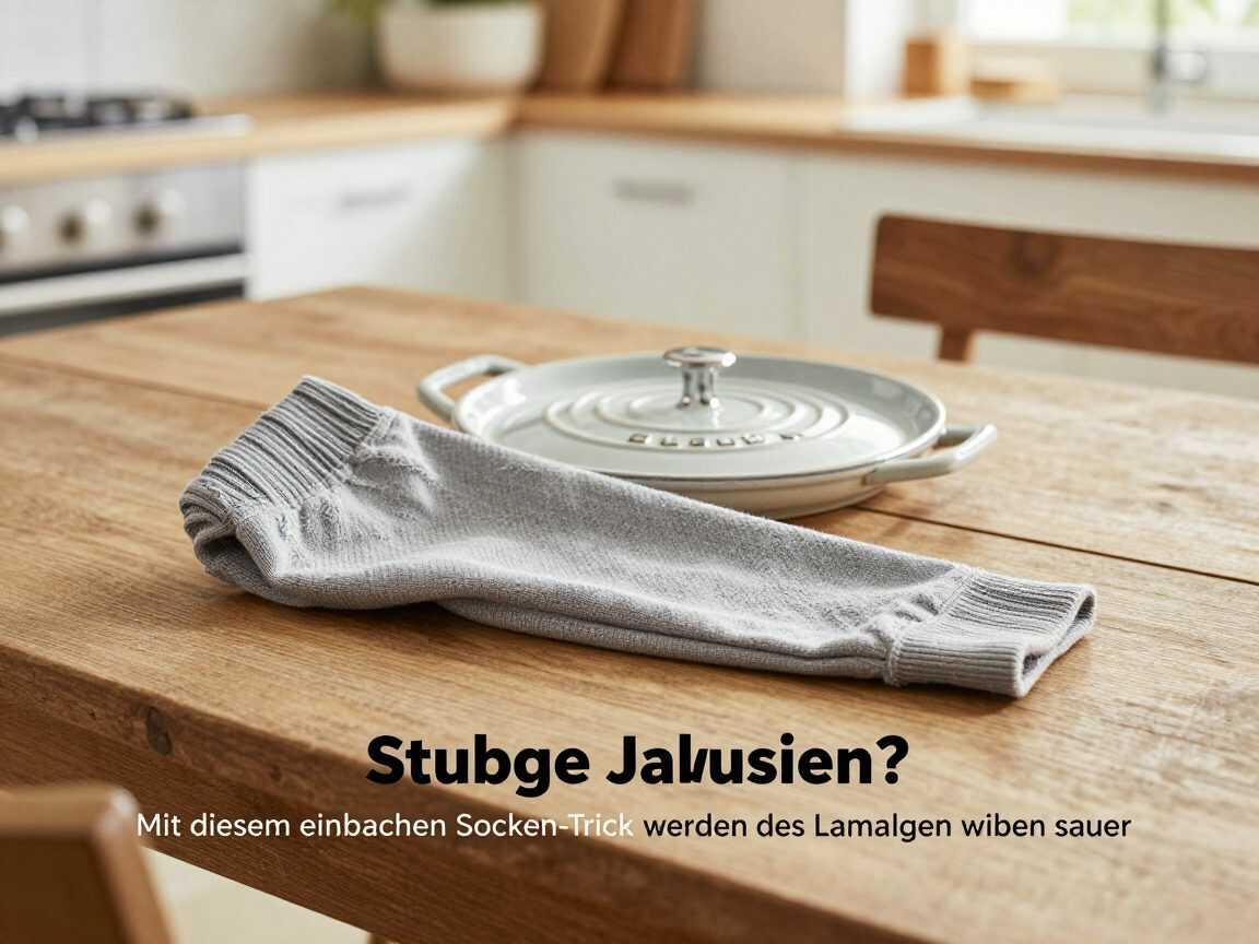 Staubige Jalousien? Mit diesem einfachen Socken-Trick werden die Lamellen wieder sauber