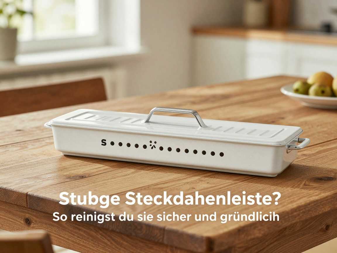 Staubige Steckdosenleiste? So reinigst du sie sicher und gründlich
