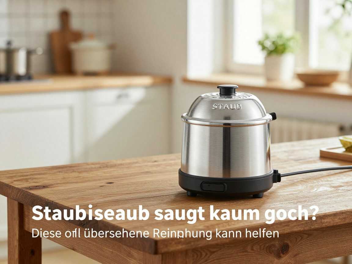 Staubsauger saugt kaum noch? Diese oft übersehene Reinigung kann helfen