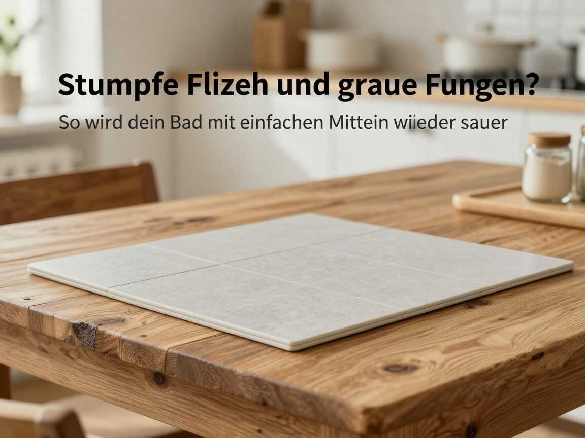 Stumpfe Fliesen und graue Fugen? So wird dein Bad mit einfachen Mitteln wieder sauber