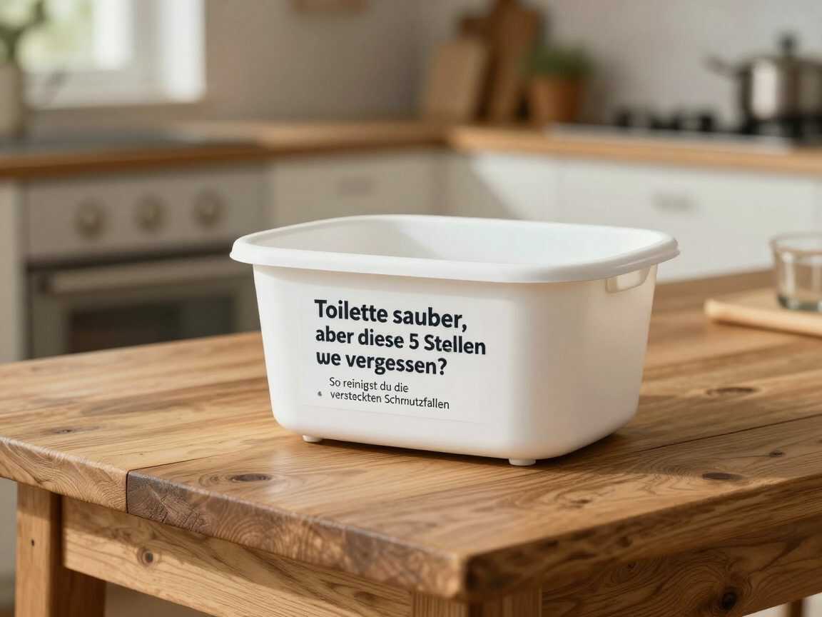 Toilette sauber, aber diese 5 Stellen vergessen? So reinigst du die versteckten Schmutzfallen
