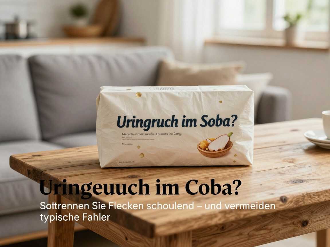Uringeruch im Sofa? So entfernen Sie Flecken schonend – und vermeiden typische Fehler