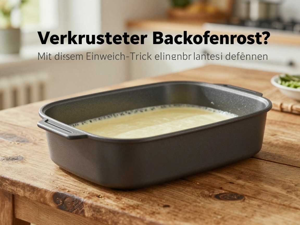 Verkrusteter Backofenrost? Mit diesem Einweich-Trick lässt sich eingebranntes Fett leichter entfernen