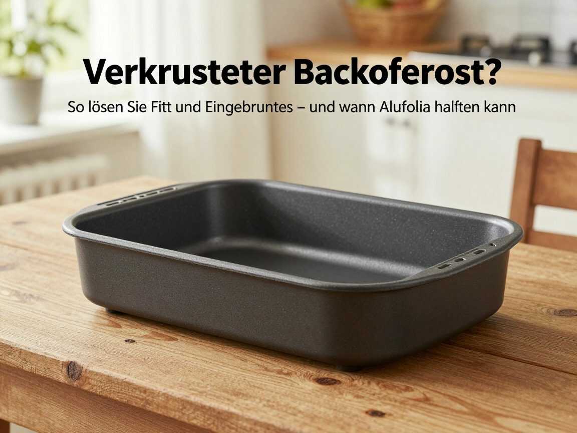 Verkrusteter Backofenrost? So lösen Sie Fett und Eingebranntes – und wann Alufolie helfen kann