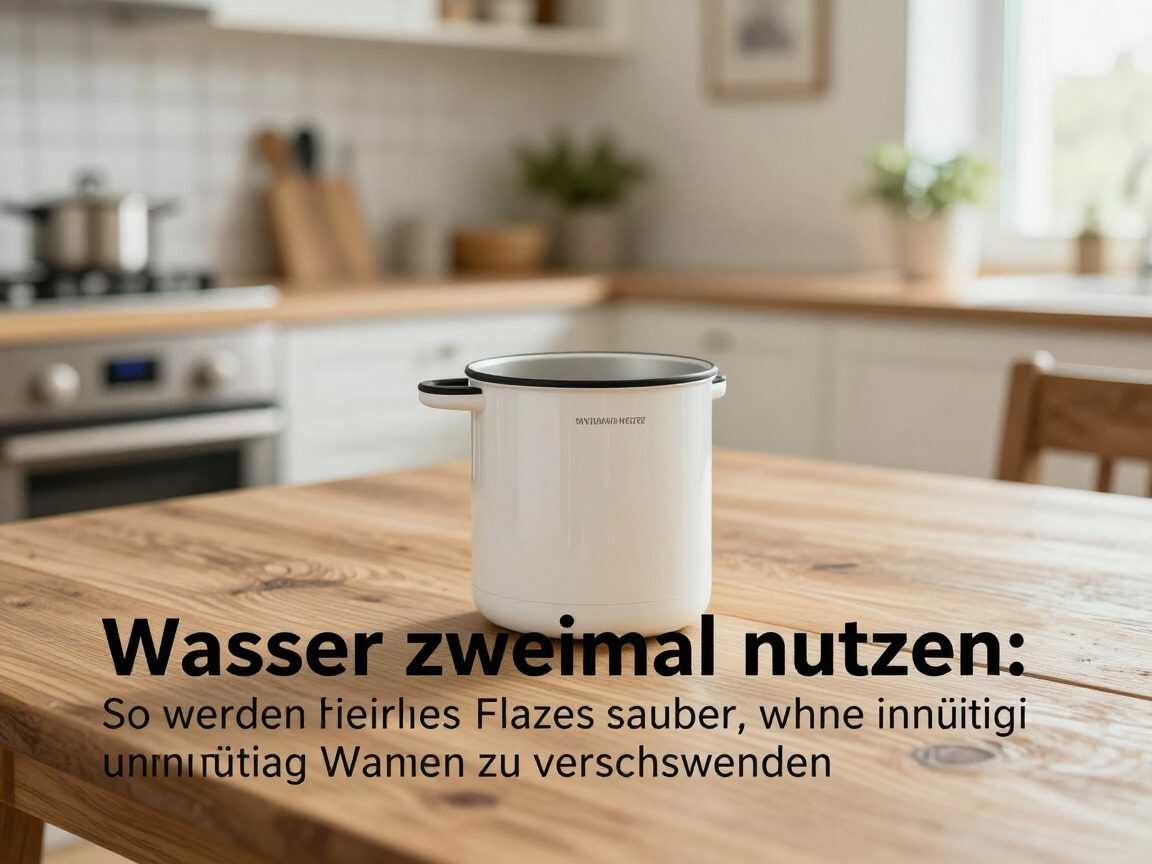 Wasser zweimal nutzen: So werden Ihre Fliesen sauber, ohne unnötig Wasser zu verschwenden