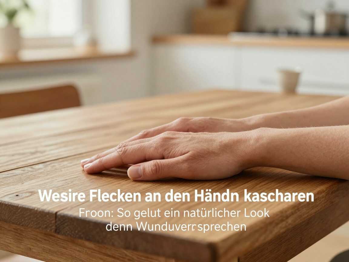 Weiße Flecken an den Händen kaschieren: So gelingt ein natürlicher Look ohne Wunderversprechen