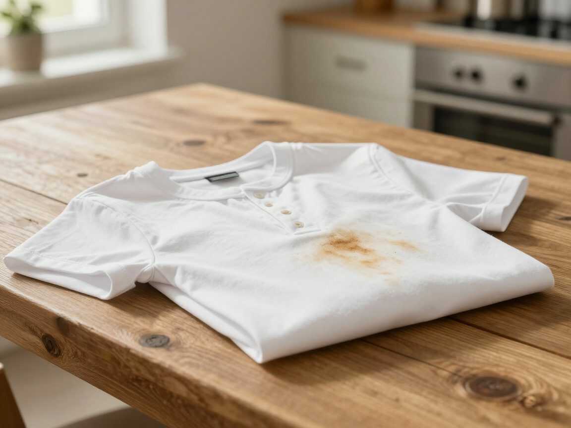 Weiße Shirts vergilbt? So werden Kragen und Achselstellen wieder sauber