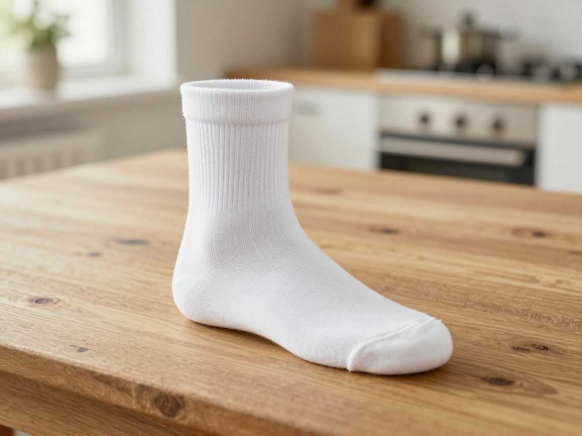 Weiße Socken wieder sauber bekommen: So lösen sich dunkle Sohlen und Grauschleier