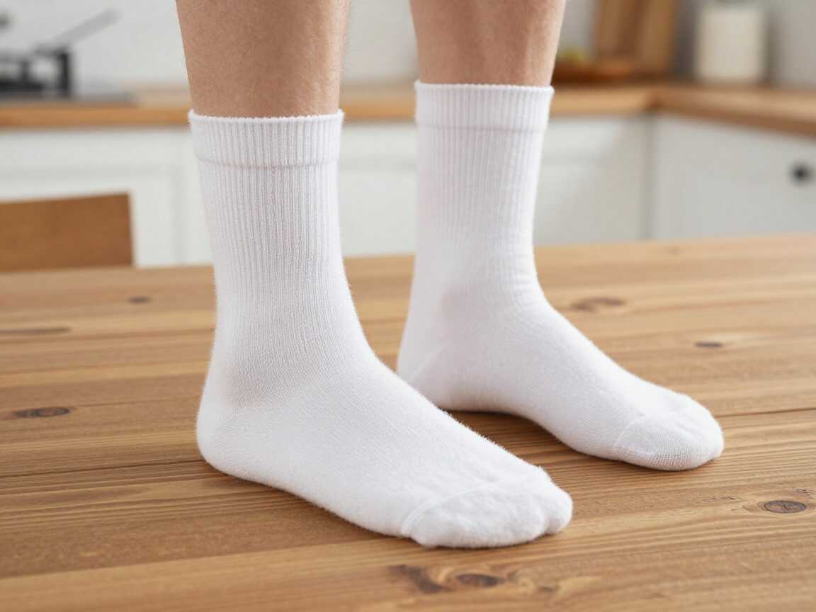 Weiße Socken wieder sauber bekommen: So verschwinden Schmutzränder an Fersen und Zehen