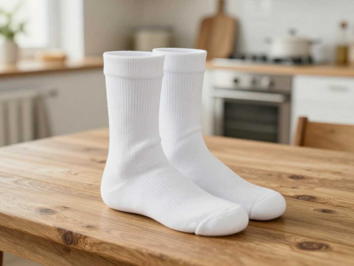 Weiße Socken wieder sauber: So wirst du graue Sohlen und hartnäckige Flecken los