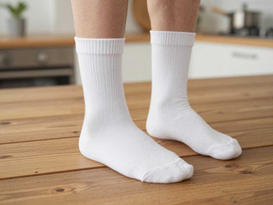 Weiße Socken wieder strahlend sauber: So verschwinden Grauschleier und hartnäckiger Schmutz