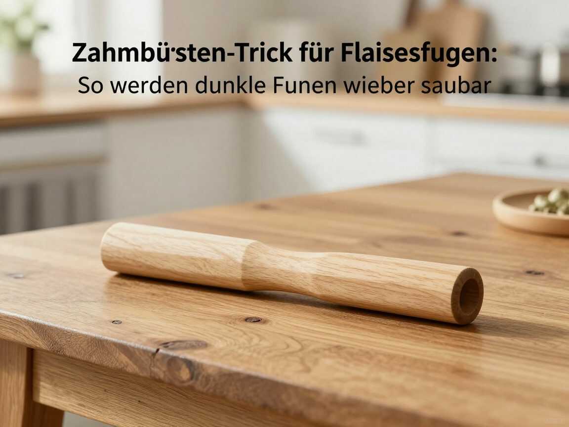 Zahnbürsten-Trick für Fliesenfugen: So werden dunkle Fugen wieder sauber
