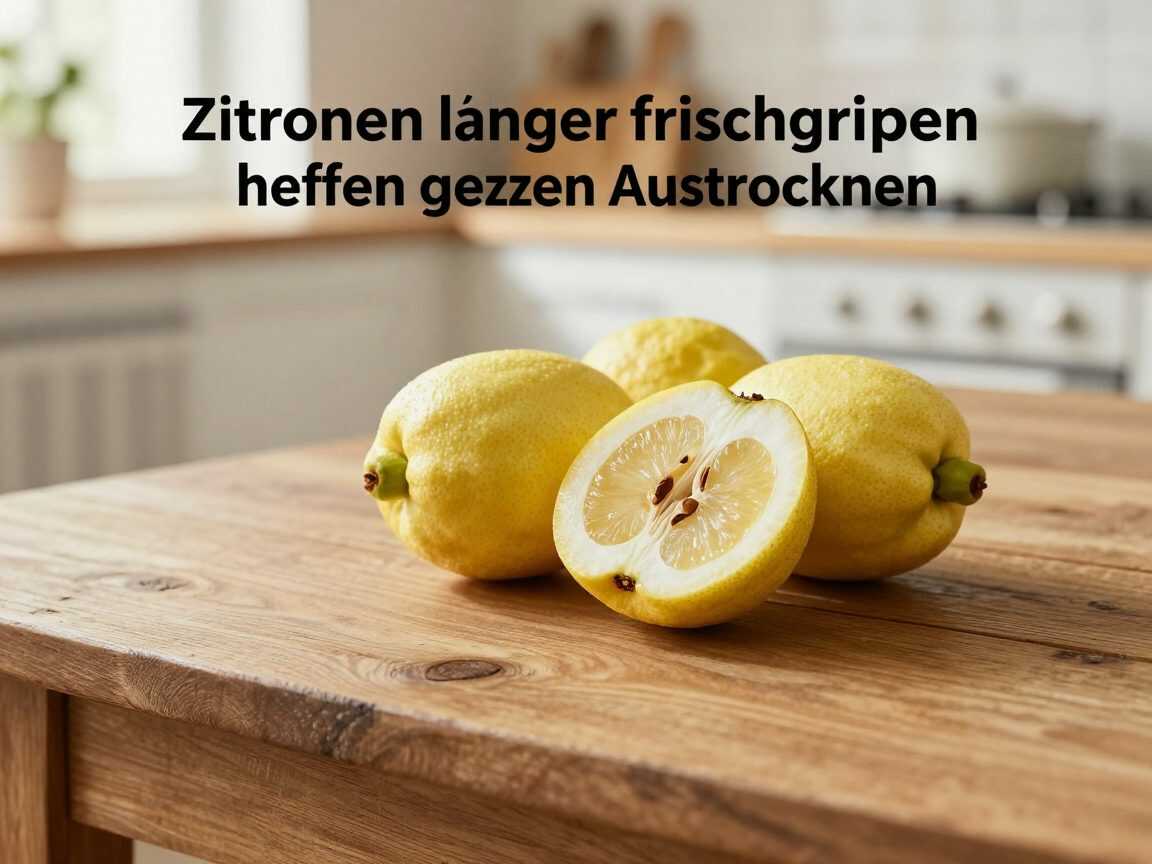 Zitronen länger frisch halten: Diese einfachen Handgriffe helfen gegen Austrocknen